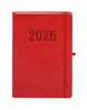 Kalendarz 2026 Memofix B5 TDW czerwony