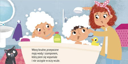 Lubię mycie! Postępy malucha