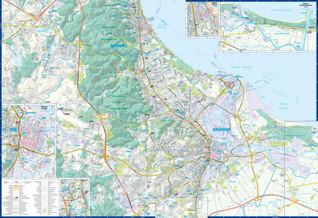 Gdańsk Gdynia Sopot plan Trójmiasta 1:26 000 foliowana 2025