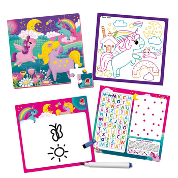 Gra 4w1 Jednorożce RK1060-05