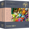 Puzzle 500+1 drewniane Kolorowe koktajle 20154