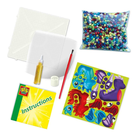 Koraliki prasowanki Smoki