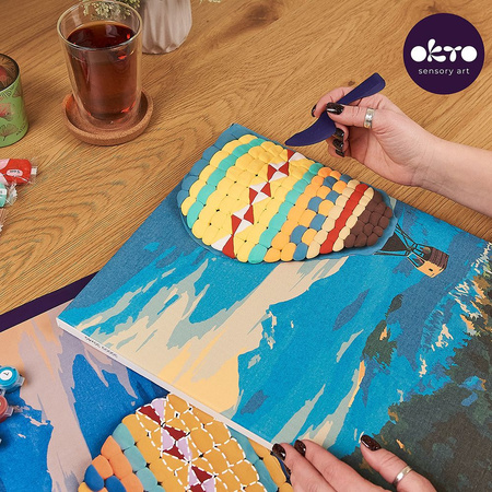 Zestaw kreatywny do malowania i modelowania 3D Lot balonem