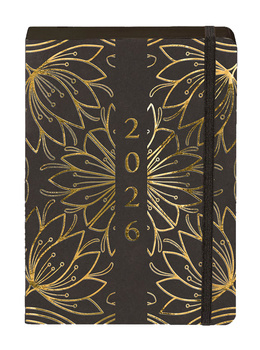 Kalendarz 2026 Kraft A5 DNS Kwiaty