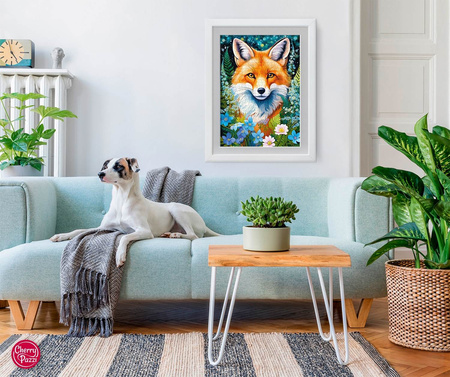 Puzzle 1000 CherryPazzi Red Fox in Flowers 31148