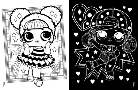 Wyraź siebie!. L. O. L. Surprise! Neon. Moc koloru