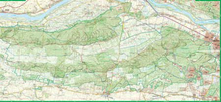 Puszcza Kampinoska mapa turystyczna 1:40 000 laminat 2025