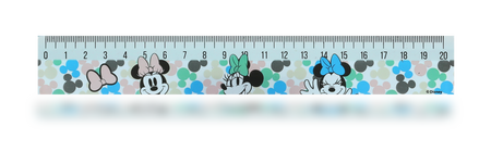 Linijki 20 cm Disney fashion Minnie Mouse 1 szt. mix