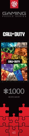 Puzzle 1000 Gaming Call of Duty Operators Collage