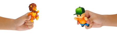 Stumble Guys Mini Action Figures 2 Pack Mr. Stumble Capt Nohart