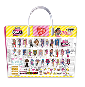 Ważne, by mówili L.O.L. Surprise! OMG. Kocham naklejać