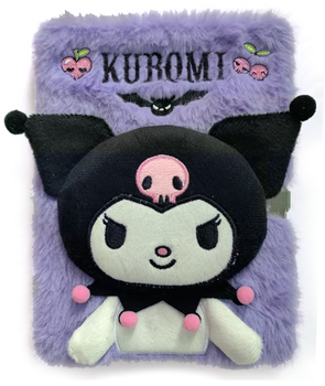 Pamiętnik pluszowy A5 3D Kuromi KU00010