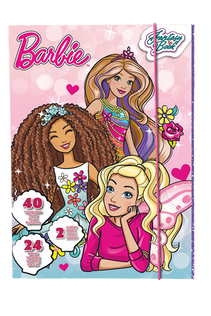 Szkicownik Barbie księżniczki 2 szablony