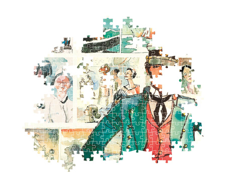Puzzle 1000 Compact Corto Maltese 39808