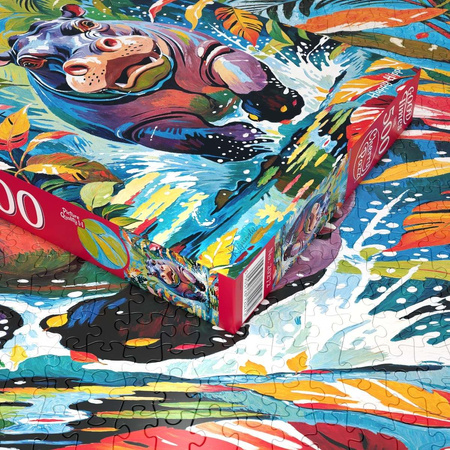 Puzzle 500 CherryPazzi Happy Hippo 20272