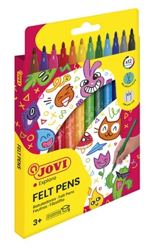 Flamastry 12 kolorów