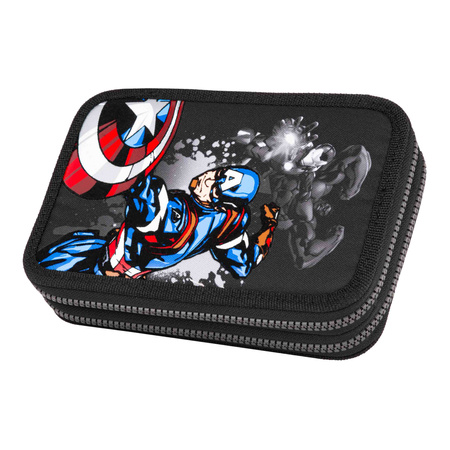 Piórnik 2-komorowy z wyposażeniem CoolPack Disney Core  jumper 2 Avengers