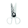 Nożyczki szkolne 5 cm KEYROAD zebra blister