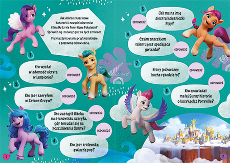 My Little Pony. Zabawy i zadania z naklejkami. Wydanie filmowe
