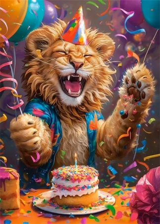 Puzzle 60 Happy Birthday B-066292