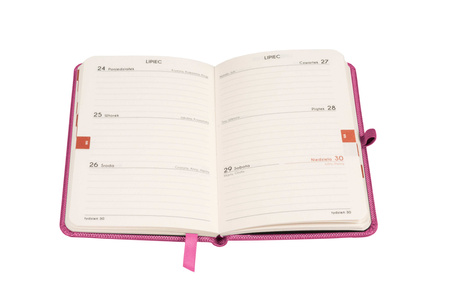 Kalendarz 2026 Rubi A6 TDW różowy