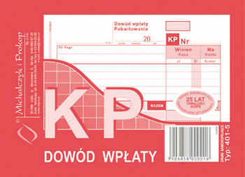 KP - Dowód wpłaty A6