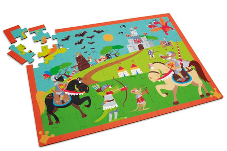 Puzzle Rycerz 60 elementów Scratch