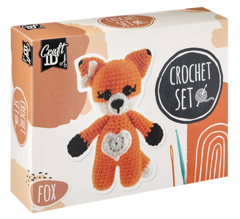 Zestaw do szydełkowania Lisek