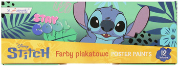 Farby plakatowe Stitch 12 kolorów 20 ml