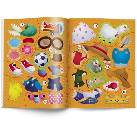 Disney Maluch Ubieranka dla malucha Kim jestem? MUB-9201