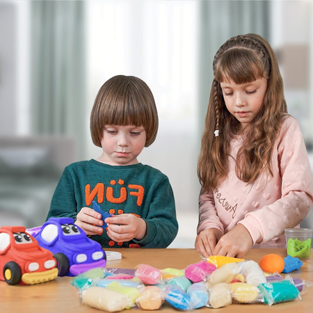 Masa plastyczna lekka TM Lovin samochody trójwymiarowe +akcesoria