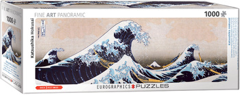 Puzzle 1000 Panoramic Great Wave of Kanagawa 6010-5487