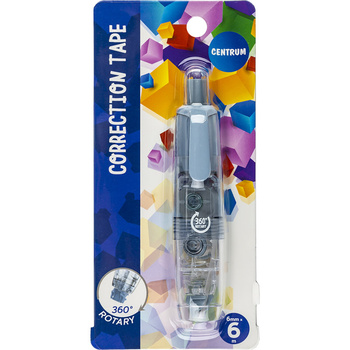 Korektor w taśmie obrotowy 6mm x 6m 1szt.mix
