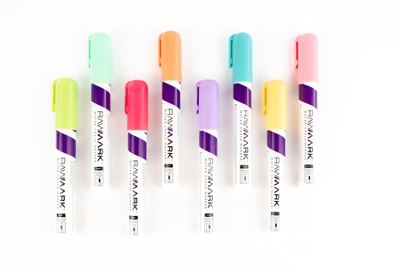 Markery kredowe Pastelowe RAWMARK 8 kolorów