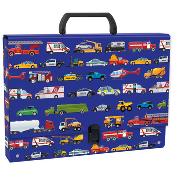 Teczka twarda z rączką Pojazdy 11