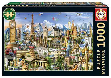 Puzzle 1000 Symbole Europy miniatura 113441