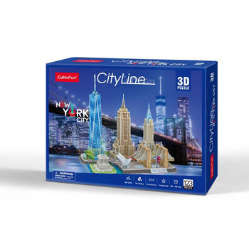 Puzzle 123 3D City Line New York