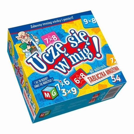 Gra Uczę się w mig Tabliczka mnożenia