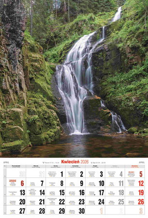Kalendarz 2026 A3 Malownicza Polska A3-15