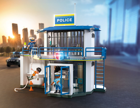 Playmobil Posterunek policji z miejscem przesłuchań 71874