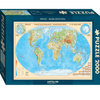 Puzzle 2000 Świat fizyczny mapa 1:35 000 000