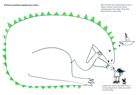 Smocza historia. Ćwiczenia rysunkowe dla czterolatków. Mądrale