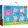 Puzzle Baby Classic Mała Świnka wśród przyjaciół Peppa Pig 36137