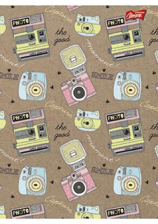 Paczka Zeszyt A5 60k kratka eco mix pakiet 10 sztuk