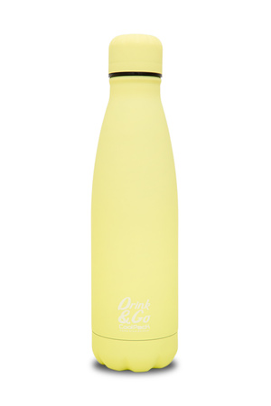 Bidon metalowy 500ml Coolpack termo bottle pastel powder yellow