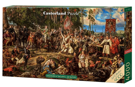 Puzzle 4000 Kościuszko at Racławice Jan Matejko C-400416-2