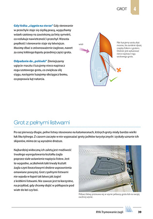 Trymowanie żagli. Podręcznik RYA. Książki dla żeglarz wyd. 5