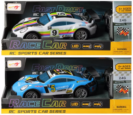 Auto wyścigowe zdalnie sterowane R/C FF Lad Spray 1szt.mix