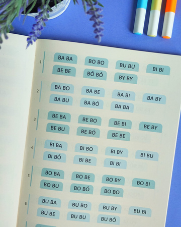 Czytaj sylabami zeszyt do nauki i doskonalenia czytania