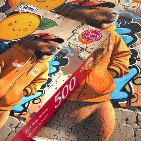 Puzzle 500 CherryPazzi Don t Worry Be Cappy 20326